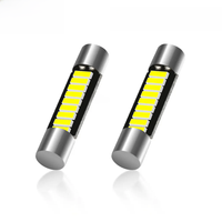 2Pcs Canbus C5W C10W LED Bulb 28mm 31mm Car Interior Reading Light Festoon Auto Dome License Plate Luggage Trunk Lamp 12V
