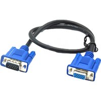 0.3m 1.5M 3m VGA To VGA Cable 15 Pin Male To Male Female Extension Converter Cable for Computer Monitor Projector PC TV Adapter