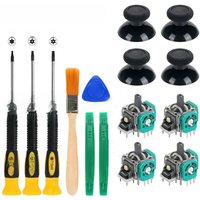 For Xbox One/Xbox Series S Controller 3D Analog Joystick Sensor Module Potentiometers Thumbstick Mushroom Repair WIth Tools Kit
