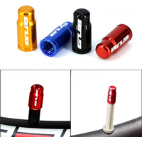 AliExpress 2pcs GUB Aluminum CNC Bicycle Tire Valve Cap MTB Road Bike Tube Tyre Gas Nozzle Cover for AV FV Schrader Presta Valve Dustproof