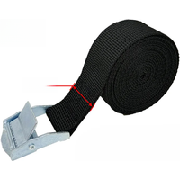 AliExpress NONE 2M Cargo Straps With Buckle Tie-Down Belt for Motorcycle Car Bicycle Metal Tow Rope Strong Ratchet Fixing Belt for Luggage Bag