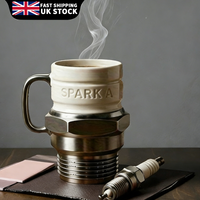 Spark Plug Mug, Engine Spark Plug Design,Creative Design, Novelty Coffee Mug for daily coffee