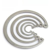 2~50Pcs C-type Circlips for Hole 304 SUS Hole Retaining Ring Bearing retainer Metal Internal Circlip Snap Ring M8M9M10M11 to M75