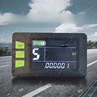 AliExpress Mcezdy UART2 24V 36V 48V P3C Electric Bike LCD Display Meter E Scooter LCD Panel With USB UART For Mountain Electric Bike Parts (5PIN)