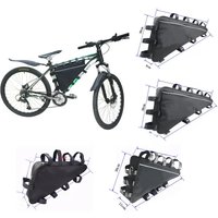 AliExpress XMSJ Bicycle Bags 39cm 49cm 56cm 57cm Mountain Bike Triangle Tube Frame Bag Hang Battery Storage