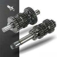 AliExpress NONE 190cc Motorcycle Transmission Gear Box Main Counter Shaft Kit For ZongShen ZS Z190 W190 1P62YML-2 Engine Dirt Pit Bike Atv Quad