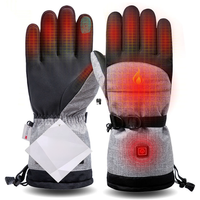 AliExpress NONE 3M Cotton Heating Gloves Winter Hand Warmer Electric Thermal Gloves Waterproof Heated for Cycling Motorcycle Bicycle Ski Outdoor