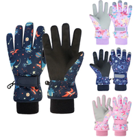 AliExpress NONE Waterproof Kids Winter Gloves Thicken Children Skiing Gloves Snowboard Riding Cycling Child Snow Gloves for Girls Boys