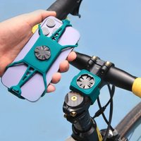 AliExpress NONE Ulac Bicycle Phone Holder 360° Removable Universal Motorcycle Mobile Phone Rack Bike Handlebar Stand Brackets Fit 22-56mm Tube