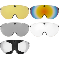 AliExpress WALGUN Road Mtb Bike Helmet Cycling Glasses Visor Accessories Aero Bicycle Helmet Goggles Anti Uv Lens Transparent Gray Yellow Silver