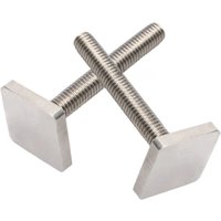 AliExpress NONE 3PCS 20X20mm*M6*35mm T-Bolts Fit For Thule Free Ride 532 T Track Roof Mount Cycle Carrier Screws Studs Bolt