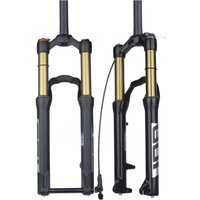 AliExpress BOLANY Mountain Bike Aluminum Alloy Front Fork 20 24 Inch Shoulder Control Suspension Air Fork Quick Release / Barrel Axle Shock