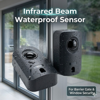 Waterproof Active Infrared Single Beam Photoelectric Sensor – Garage Gate Door Window Burglar Alarm Barrier Detector