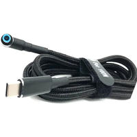 USB C to Laptop Charging Cable Adapter Type C to DC 4.5 x 3.0mm Converter 100W PD Power Charger Supply Cord for HP