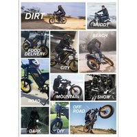 AliExpress NONE Coswheel GT20 25 Lithium Battery Fast Fat Tire Electric Bike 1000 Power EBike Cheap Mountain Bike 7 Speed Fatbike