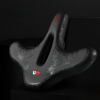 AliExpress West Biking WEST BIKING Plane Widen Bike Saddle Thicken Shock Absorption Oversize Bicycle Cushion Hollow Breathable Comfortable Cycling Seat