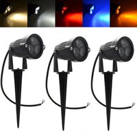 Waterproof IP65 LED Flood Light Spotlight Bulb 9W Landscape Garden Yard Lamp Floodlights Green Blue Red Warm/ Cold White
