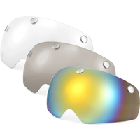 AliExpress NONE Mountain Bike Helmet Motorcycling Helmet with Back Light Detachable Magnetic Visor UV Protective for Men Women