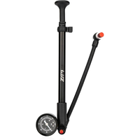 AliExpress NONE ZTTO 300psi High-pressure Air Pump With Gauge Portable Bicycle Fork Suspension Seatpost Tire Inflator For Schrader Presta Valve