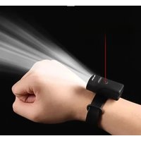 AliExpress Rechargeable Wrist Ankle Light Adjustable Waterproof USB Light Bike Helmet Light Torch Portable Night Riding Running Wholesale