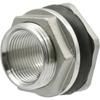 1/2 "3/4" 1 "1-1/4" 1-1/2 "2" BSP Female Thread 304 Stainless Steel Pipe Fitting Coupler Water Tank Hole Drain