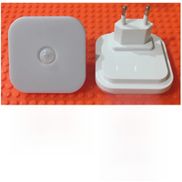 Night Light With EU Plug Smart Motion Sensor LED Night Lamp wall lights for home Aisle WC Bedside Lamp For Hallway Pathway A3