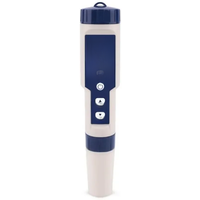 5 IN 1 PH Temperature TDS EC Salinity Meter Digital Waterproof With Automatic Calibration Function Water Quality PH Tester
