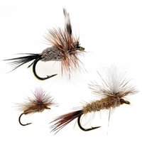 Wifreo 6pc Adams Series Flies Adams Parachute Irresistible Adams Fly Mayfly Caddis Dry Flies Fly Fishing Trout Fishing Lure Bait