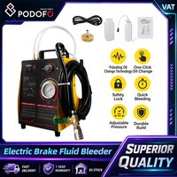 Podofo Automotive Pulsating Electric Brake Bleeder Automotive Brake Fluid Bleeder Pumps Brake Oil Exchanger Tool 220V 0.6-4.0 Bar Car Brake Fast Extractor 2.2L/Min For Garages And Repair Shops
