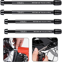 AliExpress Bicycle Trainer Thru Axle Skewer MTB Bike Trainer Shaft Skewer Trainer Adapter 12x142-148mm P1.5/P1.75 Trainer Quick Release