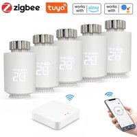Inteligentny zawór termostatyczny do grzejników Tuya ZigBee3.0, sterowany za pomocą aplikacji, z funkcją regulacji temperatury, kompatybilny z Alexa i Google Home. # 20