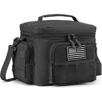 Tactical Thermal Cooler Bag Outdoor Heavy Duty Lunch Box Work Leakproof Insulated Durable Lunch Bag for Men Meal Camping Picnic