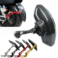 AliExpress KIMOKOKM Motorcycle And Bike Adjustable Imitation carbon fiber aluminium alloy Rear Wheel Fender Mudguard Universal Extender Accessories