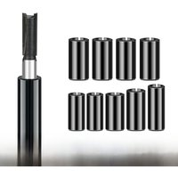 XCAN 1/9pcs Adapter Collet Shank CNC Router Tool Adapters Holder 8mm Change to 6mm/ 8-6.35/ 9.5-6.35/ 10-8/12-6 8 10/12.7-6 6.35