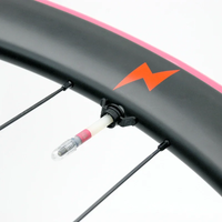 AliExpress NONE A pair of RideNow ultra light ABS bicycle TPU PRESTA valve fixing valve accessories