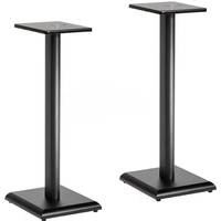 (1 pair=2pcs) D-MOUNT SF50 600mm height strong high grade speaker display floor stand 15kg for 3"-10" speaker metal MDF base