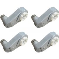 4X 24V RS775 High-Speed Motor Gearbox For Power Wheels Motor Upgrade,High Torque 24 Volt Motor With Gearbox