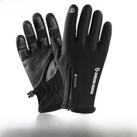 AliExpress GLOOF 1Pair Mens Women Zipper Nylon Warm golf Gloves Waterproof and All Finger Touch Screen Gloves for Cycling and Outdoor Work