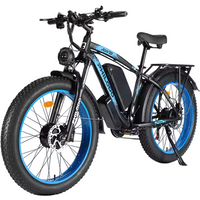 AliExpress NONE PHILODO H8 Electric Bike Peak Power 3000W Motor 48V26AH Lithium Battery Electric Bicycle Hydraulic Brake 26*4.0 Inch Tire E-Bike