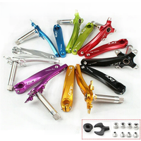 AliExpress NONE JIANKUN 104/64 BCD Bike Crank Aluminum Alloy Bicycle Integrated Crank Arm 170mm Mountain Bike Cranks For Double Triple Crankset