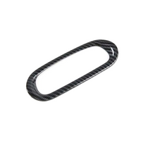 Headlight Switch Button Knob Cover Decor Trim for 2020-2022 LHD Accessories Carbon Fiber