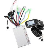 AliExpress 24V 36V 48V 350W Electric Bicycle E-bike with LCD Display Panel Thumb Throttle Scooter Brushless Controller part S886 FOCAN