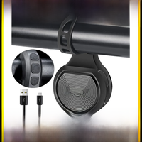 AliExpress Electric Bike Bell Bicycle Horn for Electric Scooter/Road/MTB Accessories Cycling Alarm Ring Bicycle Handlebar Speaker Doorbell