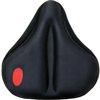 AliExpress NONE Increase and widen bicycle silicone cushion cover thickened mountain electric vehicle seat cover bicycle saddle cover