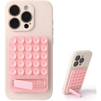 Silicone Suction Cup Phone Holder Waterproof Shower Mirror Wall Mount Sticky Foldable Stand for iPhone Android Accessories