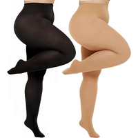 Plus Size Tights for Women Semi Opaque Queen Size Nylon Pantyhose Women 120kg Pantyhose Super Elasti Pantyhose Plus Size Tights