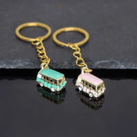 2024 New fashion alloy car pendant keychain temperament every pair of key chains men and women accessories accessories