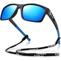 AliExpress GESTLEMONTAR 1pc Stylish Sports Sunglasses For Men & Women Outdoor Cycling Driving Fishing Polarized Fashion Glasses, Comes With Strap