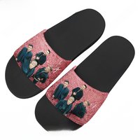 Westlife Band Slippers Home Water Shoes Hip Hop Men Women Teenagers Beach Pool Sandals High Quality Custom Summer Slipper