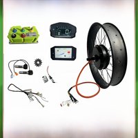 AliExpress NBpower QS205 72V 5000W 170/190mm Dropout Electric Fat Bike 20/24/26x4.0 Snow Bike Rear hub Motor Wheel Kit Fardriver ND72680